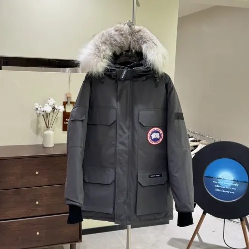 Canada Goose Down Feather Coat Long Sleeved For Unisex #1393367 $160.00 USD, Wholesale Replica Canada Goose Down Feather Coat