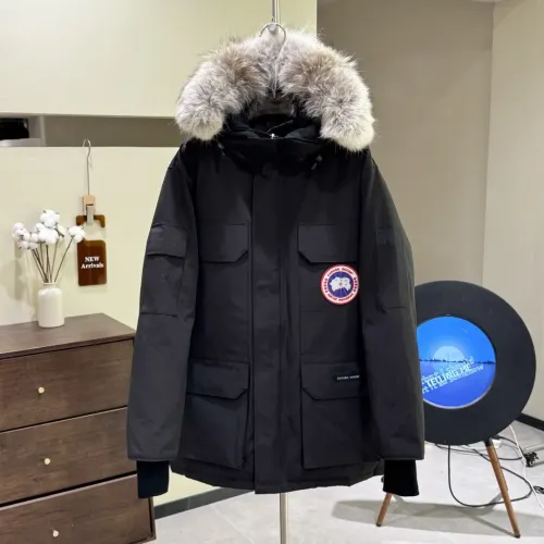 Canada Goose Down Feather Coat Long Sleeved For Unisex #1393368 $160.00 USD, Wholesale Replica Canada Goose Down Feather Coat