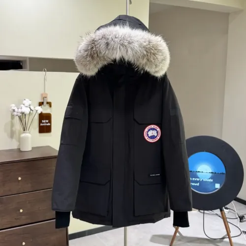Replica Canada Goose Down Feather Coat Long Sleeved For Unisex #1393368 $160.00 USD for Wholesale