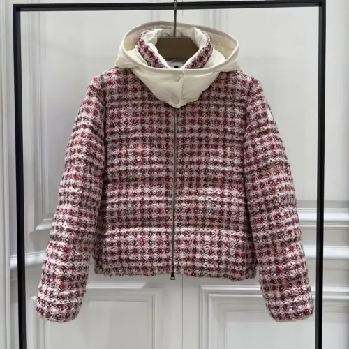 Replica Moncler Down Feather Coat Long Sleeved For Women #1393369 $205.00 USD for Wholesale
