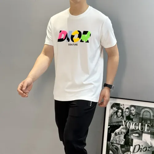 Replica Christian Dior T-Shirts Short Sleeved For Men #1393373 $80.00 USD for Wholesale