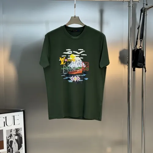 Louis Vuitton LV T-Shirts Short Sleeved For Men #1393378 $80.00 USD, Wholesale Replica Louis Vuitton LV T-Shirts