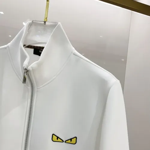 Replica Fendi Jackets Long Sleeved For Men #1393393 $112.00 USD for Wholesale