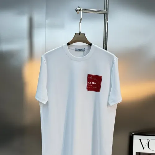 Prada T-Shirts Short Sleeved For Men #1393459 $72.00 USD, Wholesale Replica Prada T-Shirts
