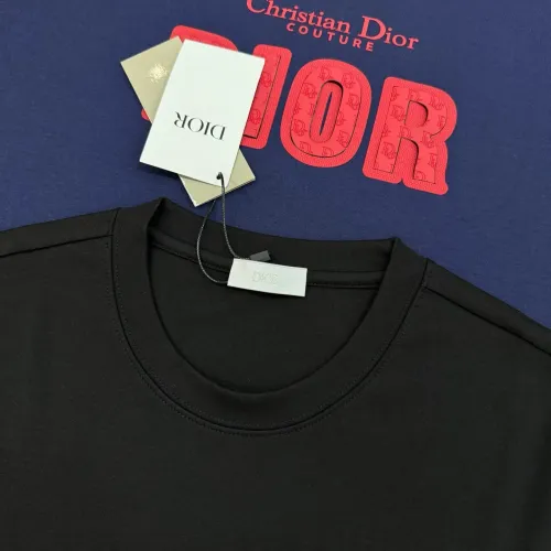 Replica Christian Dior T-Shirts Long Sleeved For Men #1393478 $82.00 USD for Wholesale