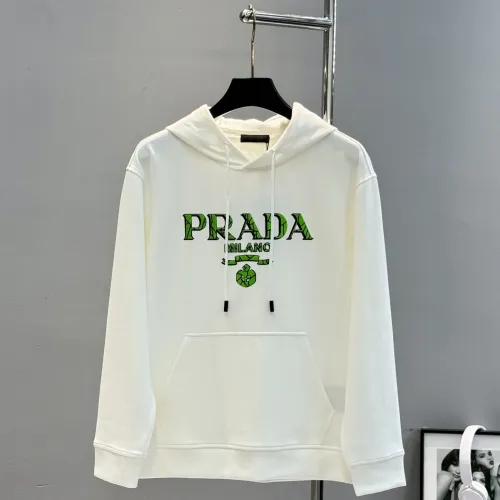 Prada Hoodies Long Sleeved For Men #1393496 $92.00 USD, Wholesale Replica Prada Hoodies