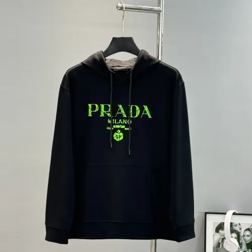 Prada Hoodies Long Sleeved For Men #1393497 $92.00 USD, Wholesale Replica Prada Hoodies