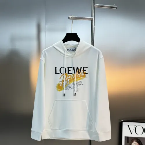 LOEWE Hoodies Long Sleeved For Men #1393498 $92.00 USD, Wholesale Replica LOEWE Hoodies