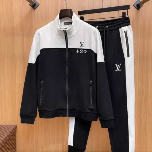 Louis Vuitton LV Tracksuits Long Sleeved For Men #1393657 $128.00 USD, Wholesale Replica Louis Vuitton LV Tracksuits