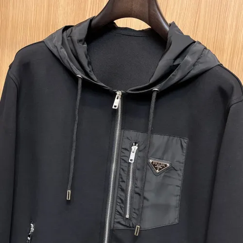 Replica Prada Tracksuits Long Sleeved For Men #1393666 $128.00 USD for Wholesale