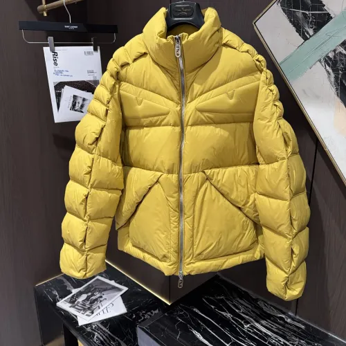Fendi Down Feather Coat Long Sleeved For Men #1393773 $234.71 USD, Wholesale Replica Fendi Down Feather Coat