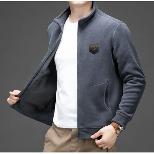 Prada Jackets Long Sleeved For Men #1393885 $64.00 USD, Wholesale Replica Prada Jackets