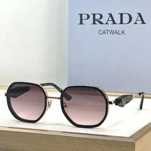 Prada AAA Quality Sunglasses #1393892 $64.00 USD, Wholesale Replica Prada AAA Quality Sunglasses