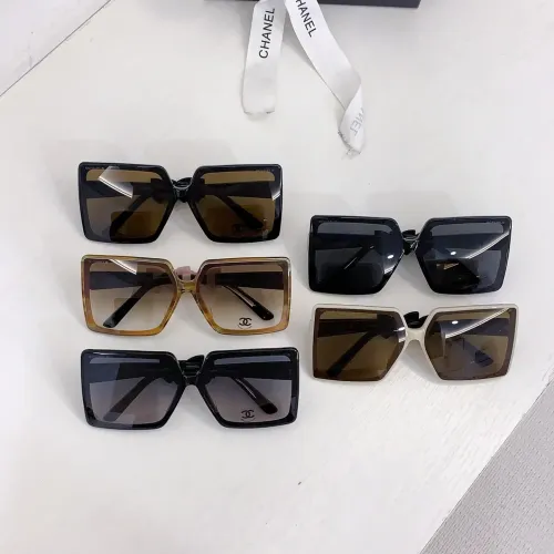 Replica Chanel AAA Quality Sunglasses #1393912 $60.00 USD for Wholesale