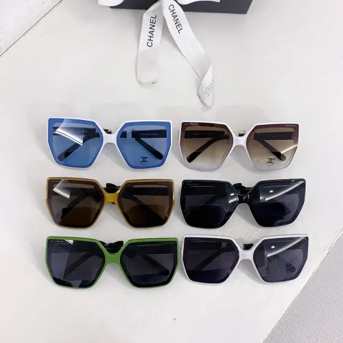 Replica Chanel AAA Quality Sunglasses #1393919 $60.00 USD for Wholesale