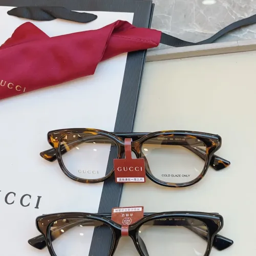 Replica Gucci Fashion Goggles #1393960 $52.00 USD for Wholesale