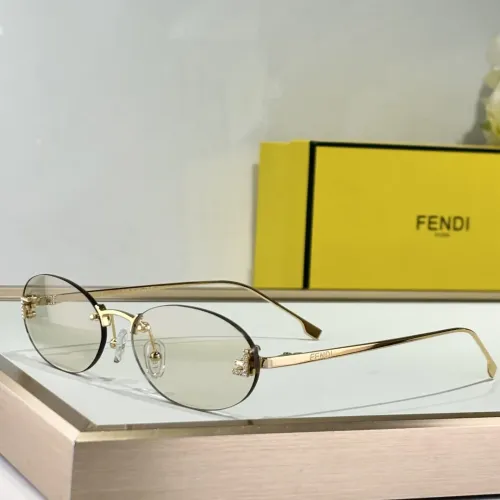 Fendi AAA Quality Sunglasses #1393994 $64.00 USD, Wholesale Replica Fendi AAA Quality Sunglasses
