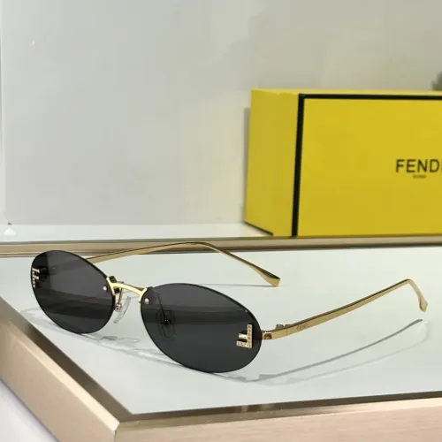 Fendi AAA Quality Sunglasses #1394004 $64.00 USD, Wholesale Replica Fendi AAA Quality Sunglasses