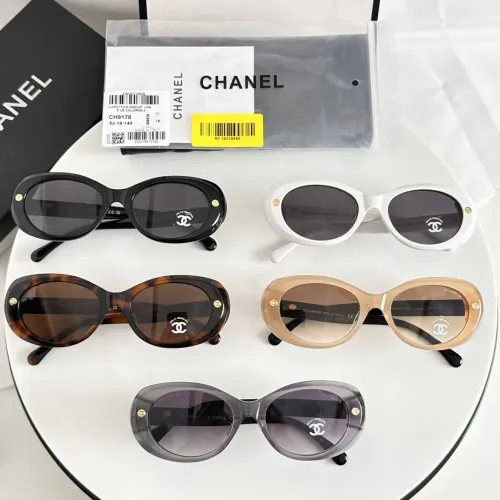 Replica Chanel AAA Quality Sunglasses #1394046 $60.00 USD for Wholesale