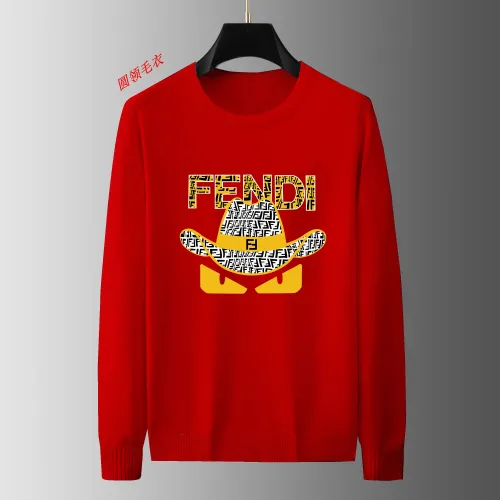 Fendi Sweaters Long Sleeved For Men #1394087 $48.00 USD, Wholesale Replica Fendi Sweaters