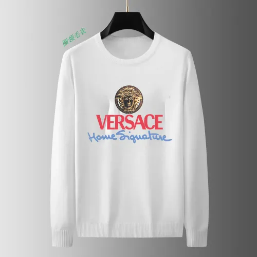 Versace Sweaters Long Sleeved For Men #1394108 $48.00 USD, Wholesale Replica Versace Sweaters
