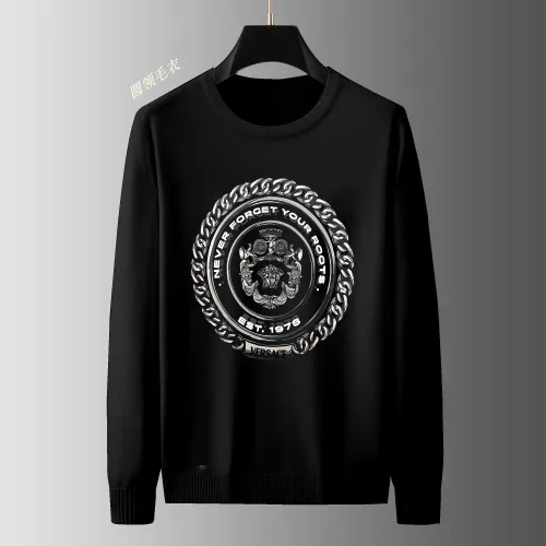 Versace Sweaters Long Sleeved For Men #1394128 $48.00 USD, Wholesale Replica Versace Sweaters