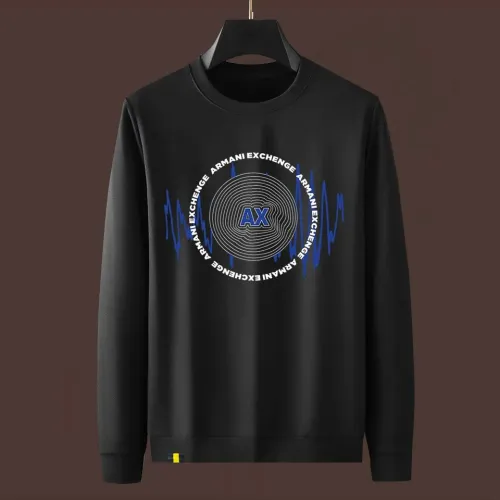 Armani Hoodies Long Sleeved For Men #1394134 $48.00 USD, Wholesale Replica Armani Hoodies
