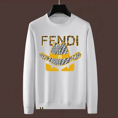 Fendi Hoodies Long Sleeved For Men #1394137 $48.00 USD, Wholesale Replica Fendi Hoodies
