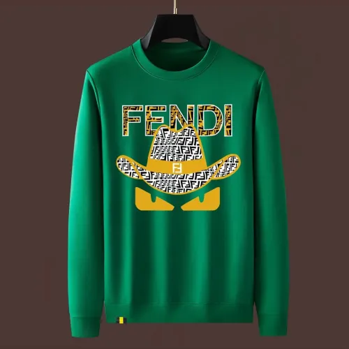 Fendi Hoodies Long Sleeved For Men #1394140 $48.00 USD, Wholesale Replica Fendi Hoodies