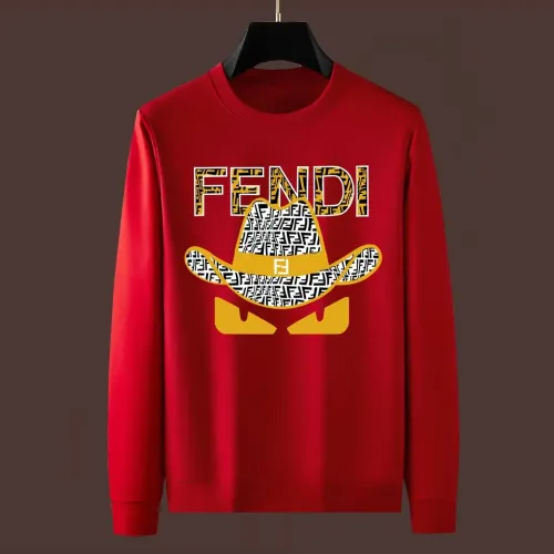 Fendi Hoodies Long Sleeved For Men #1394141 $48.00 USD, Wholesale Replica Fendi Hoodies
