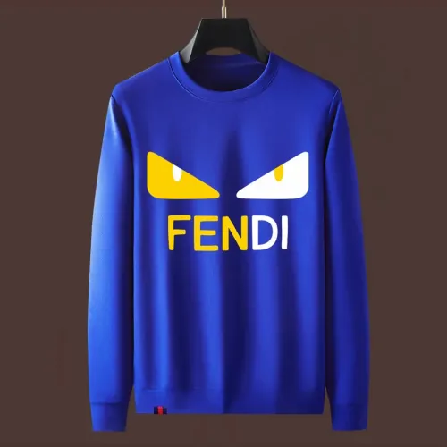 Fendi Hoodies Long Sleeved For Men #1394204 $48.00 USD, Wholesale Replica Fendi Hoodies