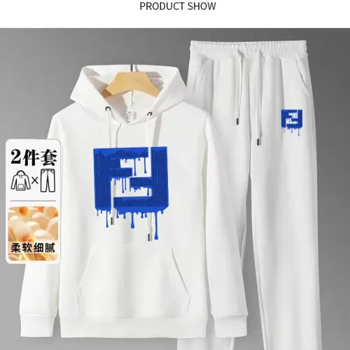 Fendi Tracksuits Long Sleeved For Men #1394283 $80.00 USD, Wholesale Replica Fendi Tracksuits