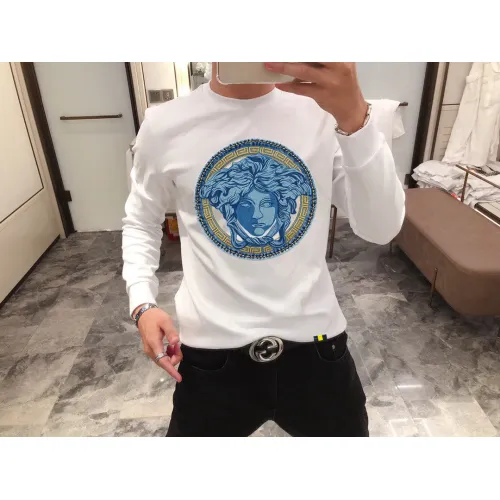 Versace Hoodies Long Sleeved For Men #1394348 $48.00 USD, Wholesale Replica Versace Hoodies