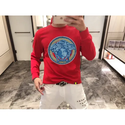 Versace Hoodies Long Sleeved For Men #1394350 $48.00 USD, Wholesale Replica Versace Hoodies