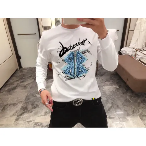 Balenciaga Hoodies Long Sleeved For Men #1394355 $48.00 USD, Wholesale Replica Balenciaga Hoodies