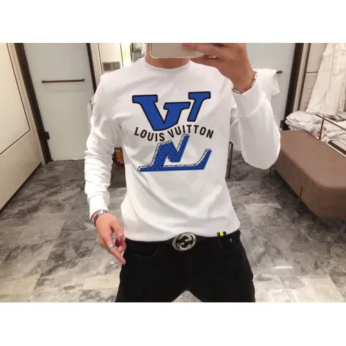 Replica Louis Vuitton LV Hoodies Long Sleeved For Men #1394360 $48.00 USD for Wholesale
