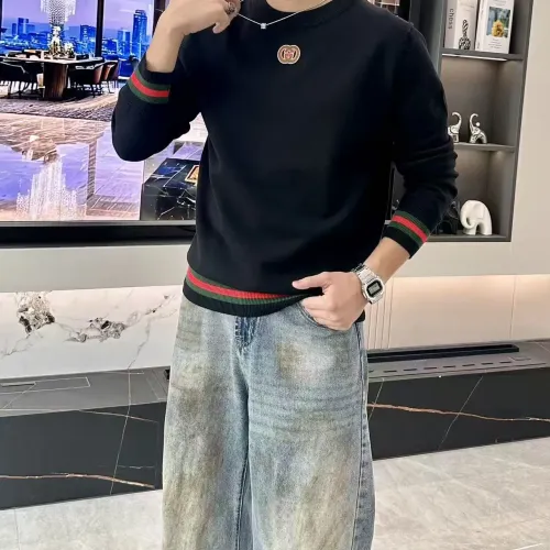 Replica Gucci Sweaters Long Sleeved For Men #1394371 $48.00 USD for Wholesale