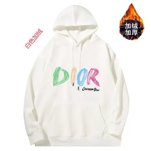 Christian Dior Hoodies Long Sleeved For Unisex #1394456 $52.00 USD, Wholesale Replica Christian Dior Hoodies
