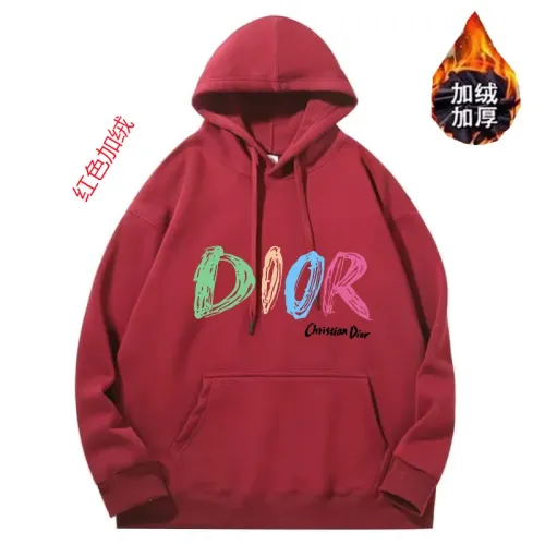 Christian Dior Hoodies Long Sleeved For Unisex #1394458 $52.00 USD, Wholesale Replica Christian Dior Hoodies
