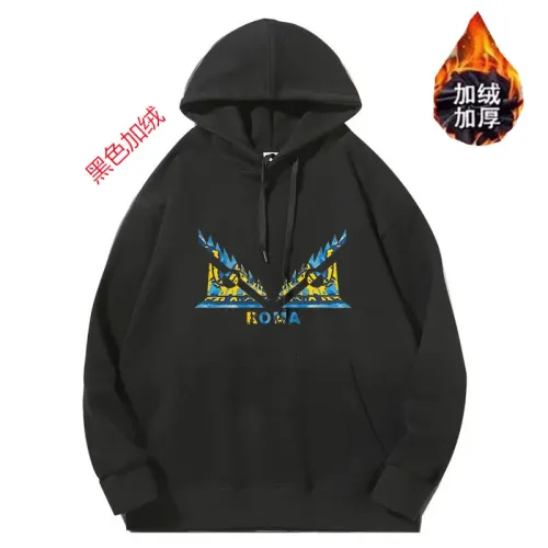 Fendi Hoodies Long Sleeved For Unisex #1394504 $52.00 USD, Wholesale Replica Fendi Hoodies