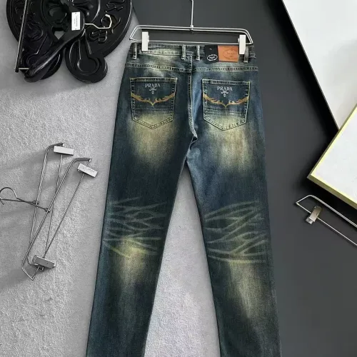 Replica Prada Jeans For Men #1394513 $68.00 USD for Wholesale