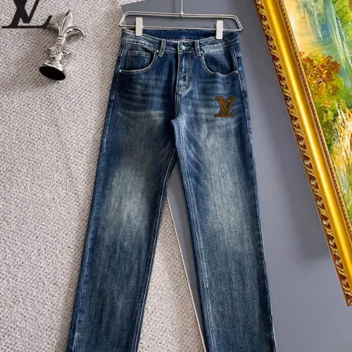 Replica Louis Vuitton LV Jeans For Men #1394518 $48.00 USD for Wholesale