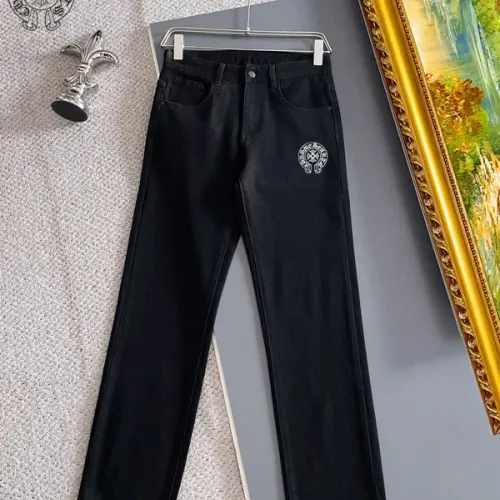 Replica Chrome Hearts Jeans For Men #1394521 $48.00 USD for Wholesale