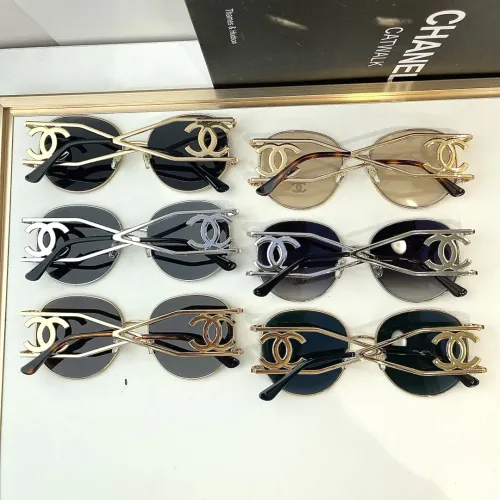 Replica Chanel AAA Quality Sunglasses #1394554 $60.00 USD for Wholesale