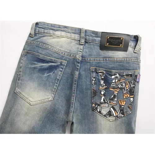 Replica Dolce & Gabbana D&G Jeans For Men #1394576 $48.00 USD for Wholesale