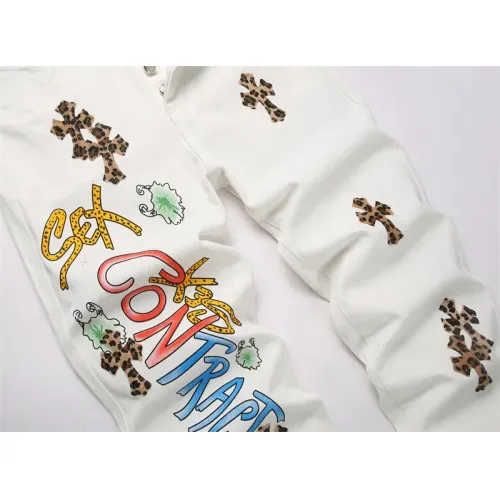 Replica Chrome Hearts Jeans For Men #1394578 $48.00 USD for Wholesale