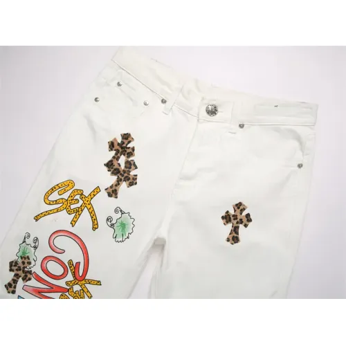Replica Chrome Hearts Jeans For Men #1394578 $48.00 USD for Wholesale
