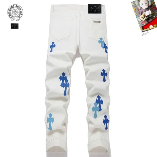 Replica Chrome Hearts Jeans For Men #1394579 $48.00 USD for Wholesale