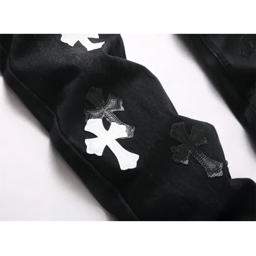 Replica Chrome Hearts Jeans For Men #1394580 $48.00 USD for Wholesale