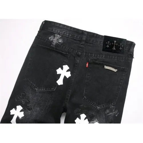 Replica Chrome Hearts Jeans For Men #1394580 $48.00 USD for Wholesale